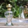 ZMQJEQANBG Kerosene Lamp, Oil Lamp Wind-Proof with Clear Glass Oil Lights Butter Buddha Front Light Adjustable Switch Kerosene Lamp Home Lighting Small Oil Lantern (Color : A) view 2