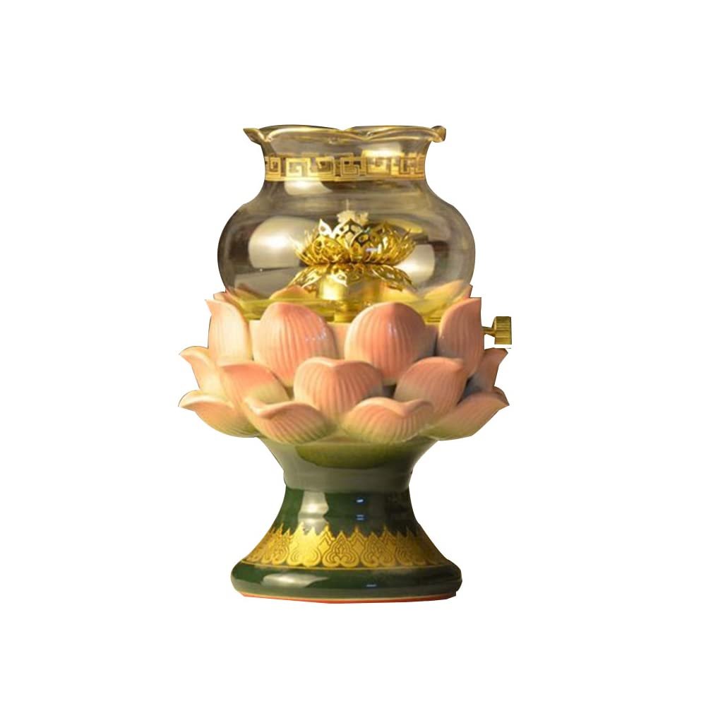 ZMQJEQANBG Kerosene Lamp, Classic Small Oil Lamp Old Style Transparent Glass Kerosene Lamp Free Camping Illumination Oil Lamp Portable Home Lamp for Office Bedroom Restaurant