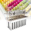 Ageanbri 10/20/30/40 pcs Stainless Steel Molds Commercial Ice Pop Molds Metal Holder Moldes Mold with Sticks, Ice Cream Molds (20 pcs/ 115ml/ Unslotted Flat Head) view 1