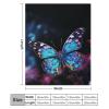 CSGJMYGS Flannel Throw Blanket, Super Soft Blankets 40""x50"", Warm Plush Blankets and Throws, Lightweight Cozy Fuzzy Blanket for Couch Sofa Bed, Charming Butterfly Throw Blanket All-Season, Style-1 view 2