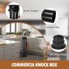 Knock Box for Espresso Grounds Commercial Floor-Standing Coffee Grounds Knock Box with Brush 18L Large Capacity Coffee Knockbox with Towel and Garbage Bags for Coffee Shops,Bar Home,Coffee lovers view 4