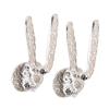 KPHYMOD 2 Pcs Headband Holder Organizer For Girl, Clear Acrylic Bow HolderBracelet Holder And Necklace Display (Color : Silver) view 1