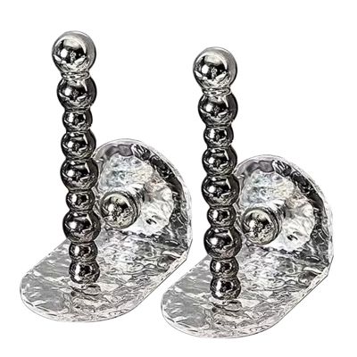 KPHYMOD 2 Pcs Headband Holder Organizer For Girl, Adhesive Scrunchie Holder Diy Hair Accessories Organizer Wall Hooks