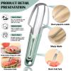 FMOYSIEN 3-in-1 Watermelon Cutter Slicer Tool,Stainless Steel Watermelon Cutter Watermelon Popsicle Cutter Mold Watermelon Fork Fruit Cutter Tool for Kitchen Utility Gadgets view 3