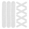 HOLIDYOYO Anti-Skid Hanger Connector Strips 100pcs Silicone Hanger Grips Adhesive for Wood Hangers Sturdy and Practical view 1