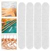 HOLIDYOYO Anti-Skid Hanger Connector Strips 100pcs Silicone Hanger Grips Adhesive for Wood Hangers Sturdy and Practical view 3