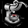 LHQYA Ice Shaver, Home Commercial Full-Automatic Ice Chopper Smoothies Machine,Speed 1420r/min and Ice Volume 100kg/hr, for Hot Pot Restaurant, Milk Tea Shop view 3