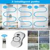 KADSKAN Window Cleaning Robot, Automatic Window Cleaner with Water Spray for Windows/Tiles/Class Door, Inside/Outside, 5600Pa Suction Power, 3.0 Path Planning, Remote Control view 3