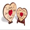 Amazing Items Personalized Wood Mothers Day Puzzle Sign Gift For Mom,Personalized Mom Puzzle Plaque with Kids Names | Puzzle Piece Wall Decor for Mother Day's Gift - 4 Pieces view 1
