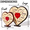 Amazing Items Personalized Wood Mothers Day Puzzle Sign Gift For Mom,Personalized Mom Puzzle Plaque with Kids Names | Puzzle Piece Wall Decor for Mother Day's Gift - 4 Pieces view 2
