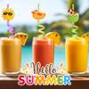 48 Summer Theme Drinking Straws for Kids, Pool Party Favors, Beach Party Favors for Kids Birthday, Summer Pool Party Decorations Supplies with 4 Cleaning Brushes view 2