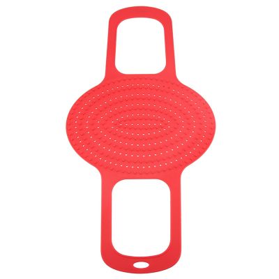 AYNEFY Food Grade Silicone Heat Turkey Lifter Non Stick Poultry Cooking Mat for Easy and Safe Roast Removal - 23.2x12.4in - Red (Red), #-01, AYNEFYriqm3g92k1-01