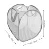 Cabilock Boho Laundry Basket Multi-purpose Folding Laundry Hamper Sturdy Handles Space-saving for Bedroom Boys and Girls view 4