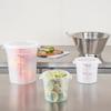 Restaurantware-Met Lux 1 Quart Food Storage Containers, 10 Translucent Storage Containers - Lids Sold Separately, Red Volume Markers, Dishwashable Containers, Side Handles, For Storing Foods view 3
