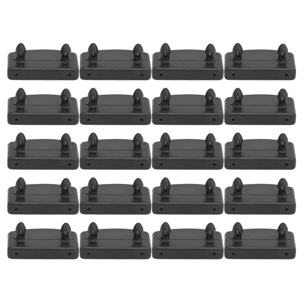 Pwshymi 20 Premium Plastic Bed Slat Cover Holders, Stable Furniture Accessory with Easy Installation, for Bed Base, Sofa Frame