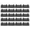 Pwshymi 20 Premium Plastic Bed Slat Cover Holders, Stable Furniture Accessory with Easy Installation, for Bed Base, Sofa Frame view 1
