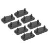 Pwshymi 20 Premium Plastic Bed Slat Cover Holders, Stable Furniture Accessory with Easy Installation, for Bed Base, Sofa Frame view 3