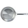 Cristel 1826 Collection 11" Stainless Steel Frying Pan, Made in France, 18/10 Stainless Steel, 3-Ply Construction, Double Riveted Fixed Handle, Oven and Dishwasher Safe view 2