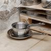 Cristel 1826 Collection 11" Stainless Steel Frying Pan, Made in France, 18/10 Stainless Steel, 3-Ply Construction, Double Riveted Fixed Handle, Oven and Dishwasher Safe view 3