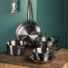 Cristel 1826 Collection 11" Stainless Steel Frying Pan, Made in France, 18/10 Stainless Steel, 3-Ply Construction, Double Riveted Fixed Handle, Oven and Dishwasher Safe view 4