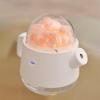 AKYLDI Teapot Cute Humidifier, 360ml Personal Humidifier, Crystal Salt 7 color LED Lamp Humidifier Small for Desk, Bedside, Sleeping, Relaxing,Pink view 4