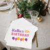 Luxury Personalized Pack 15pcs Birthday Napkins for Happy Birthday Party Supplies, Kids Birthday Party, Birthday Napkins Kids, First Birthday Napkins, Luncheon Paper Napkins Disposable for Kids 4 view 1