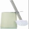 LBGMEIG Toilet Stainless Steel Toilet Brush Holder Bathroom Accessories Toilet Bowl Cleaner Brush Deep Cleaning Space Saving Cleaning Kit Cleaning, Khaki view 4