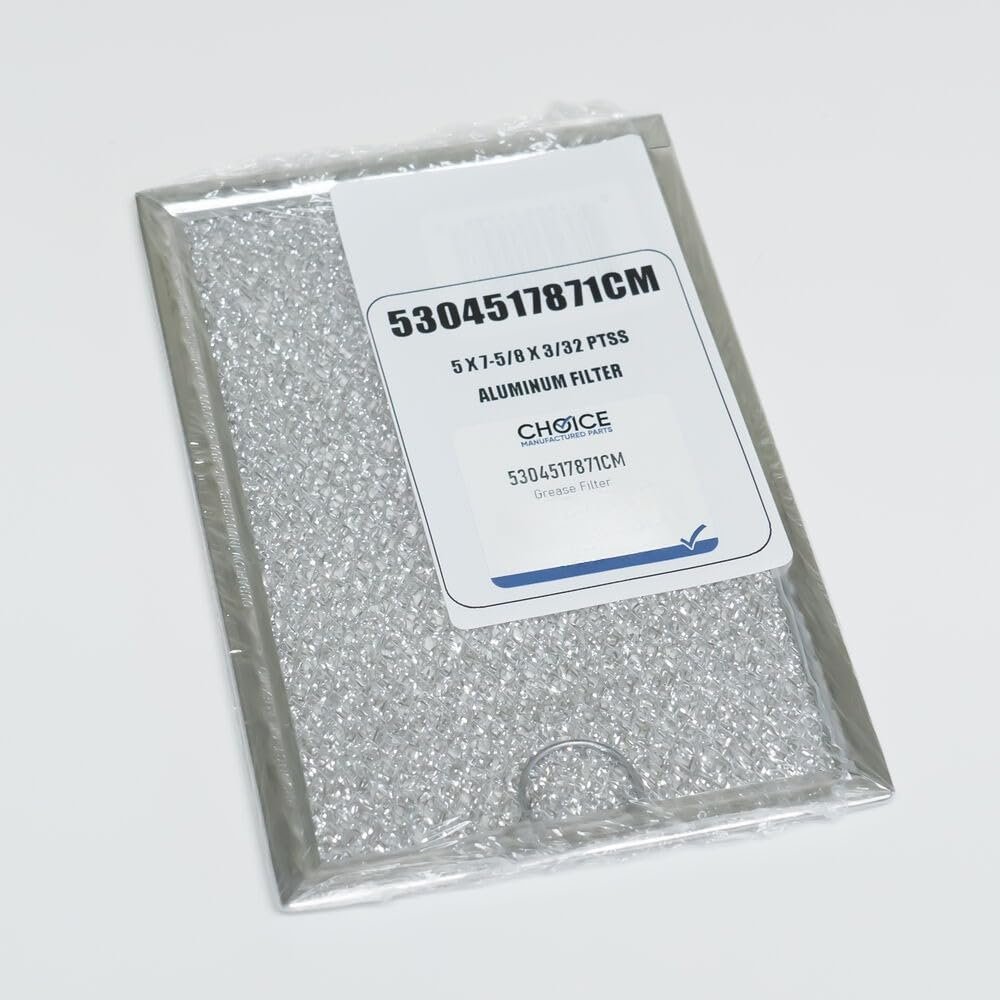 5304517871 for Electrolux for Frigidaire Microwave Aluminum Grease Filter