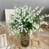 CHENSHUO Artificial Lily of The Valley Flowers, Artificial Fake Silk Flowers Plants, DIY Garden Craft Art Decor, Decorations Plastic Floral Table Centerpieces for Home Party Decorate, 8 Pieces view 4