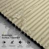 BERISSA Top Down Bottom Up Blackout Cellular Shades,Free-Stop Cordless Honeycomb Blinds for Windows,Window Blinds with Thermal Insulated UV Protection. Easy to Install. Beige. 16" W x 56" H view 2
