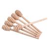 FLEXMAN 50Pcs Honey Dipper Sticks, Wooden Honey Mixing Stirrer, Honey Stirrer Stick for Honey, Syrup, Molasses or Viscous Liquid, Wedding Party Gift (Take Honey King Slotting 16CM) view 4