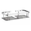 ANNBKA Shower Shelf Racks Stainless Steel Bathroom Shelf, Wall-Mounted Storage Rack Home Organizer, Bath Shower Rack Bathroom Accessories Shower Caddy (Color : Silver 45cm) view 1