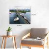 TIGTMULERLY Trucking Over Sailing Canvas Wall Art Decor Paintings Pictures for Bedroom Wall Decor Above Bed Living Room Wall Decoration Bathroom Office Artwork view 2