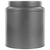 Cabilock Airtight Tea Storage Jar Lid Tinplate Container for Loose Tea Sugar Coffee Elegant and Design for Kitchen Travel Box view 1