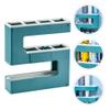 HomeLoft Basics 1pc Wall Mounted Umbrella Stand Plastic Umbrella Holders Storage Shelving Racks for Storage Shelves Wall Mount Umbrella Holder Entryway Umbrella Wall-Mounted Organizer view 4
