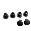 Cosyhat XLJP 5/10/20Pcs PVC Soft Rubber Hole Plug 9mm /10mm/11mm White/Black Dust Waterproof Cap Round Pipe Sealing Plugs Hardware Screw Covers (Color : Black, Size : 9mm(5pcs)) view 1