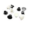 Cosyhat XLJP 5/10/20Pcs PVC Soft Rubber Hole Plug 9mm /10mm/11mm White/Black Dust Waterproof Cap Round Pipe Sealing Plugs Hardware Screw Covers (Color : Black, Size : 9mm(5pcs)) view 4