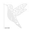 HomeLoft Basics Wedding Name Cards, 50pcs Little bird Shape Wedding Hollow Name Place Cards Guest Cards for Wine Glass Table Name Place Cards for Grand Party (White, Red,) (White), Genericvr9504ebny-01 view 2