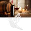 HomeLoft Basics Wedding Name Cards, 50pcs Little bird Shape Wedding Hollow Name Place Cards Guest Cards for Wine Glass Table Name Place Cards for Grand Party (White, Red,) (White), Genericvr9504ebny-01 view 4