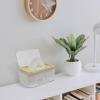 PRETYZOOM Office Tissue Boxes Living Room Tissue Box Cover Car Napkin Holder Paper Towel Dispenser view 3