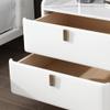 Night Stand Double Drawer Bedside Table Modern Bedroom Small Bedside Cabinet Slate Locker Wood Living Room Study Side Table Bedside Tables (Color : D) view 3