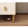 Night Stand Ultra-Narrow Double-Drawer Bedside Table Wide Mini Light Luxury Hotel Small Modern Bedside Storage Side Cabinet Home Storage Cabinet Bedside Tables (Color : B) view 4