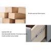 HASMI Night Stand Modern Bedside Table Simple Nordic Style Mini Bedroom Bedside Table Slate Full Wood Storage Cabinet for Living Room Sofa Bedside Tables (Color : B) view 3