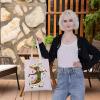 G2TUP Foxes Canvas Tote Bag Animal Movie Fans Gift Oo De Lally What A Day Shoulder Bag Foxes Merch (Oo De Lally TG) view 3