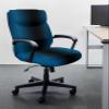 Black Blue Office Chair Cover Large Stretchable, Removable Computer Chair Back Covers Dustproof Office Desk Chair Seat Slipcovers Cushion Protector Modern Abstract Minimalist Geometric Striped view 2