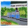 3D Gothenburg Sweden Fridge Magnet Tourist Souvenir Kitchen Refrigerator Magnet Decoration Hand Painted Craft view 1