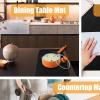 NDNCZDHC Silicone Stove Top Protector Heat Resistant Stove Covers for Electric Stove Top No-Slip Glass Stove Top Cover for Kitchen Supplies(Round 22cm) view 3