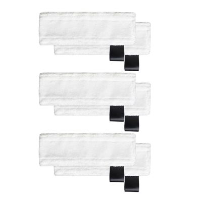 KAISUPJX Steam Mop Cloth Cleaning Pad CoverCompatible for Karcher EasyFix SC2 SC3 SC4 SC5Steam Mop Cleaner Cloth Rag Replacement Accessories Kits (Color : 6pcs Cleaning Cloth), mei0203jb