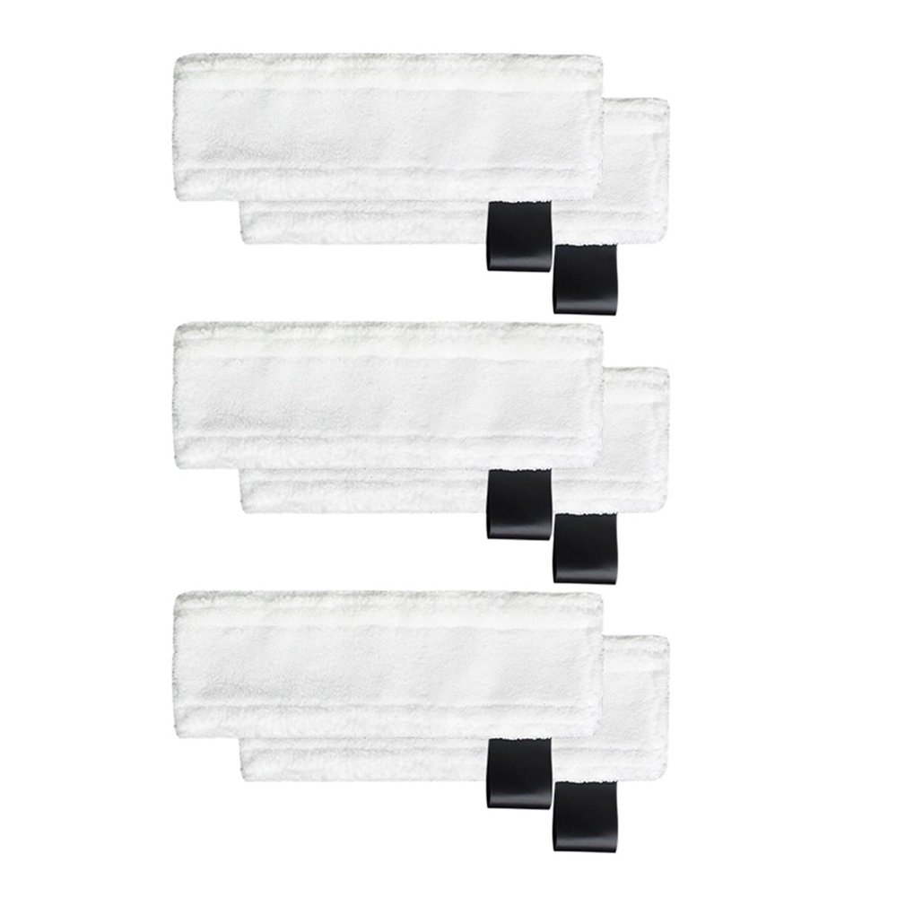 KAISUPJX Steam Mop Cloth Cleaning Pad CoverCompatible for Karcher EasyFix SC2 SC3 SC4 SC5Steam Mop Cleaner Cloth Rag Replacement Accessories Kits (Color : 6pcs Cleaning Cloth), mei0203jb