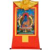 thangka, Tibetan thangka,thangka painting,buddhist tapestry,Akshobhya(A Healing Buddha Before Medicine Buddha), Tibetan Thangka Painting Art,Buddhist Thangka Brocade,Buddha Tapestry with Scroll ( Colo view 1